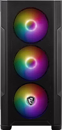 MSI MAG FORGE M100R carcasa de ordenador Midi Tower Negro, Transparente | 306-7G20R21-809 | 4719072932220 imagen 3