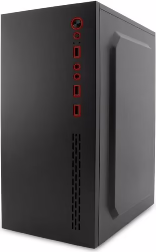 CAJA ORDENADOR PC CASE MPC-45 MICRO-ATX BLACK (SIN FUENTE) | PCC-MPC45-0 | 8436556141607 imagen 3
