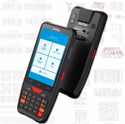 CAPTURADOR PDA AVPOS DC45 4 OCTA/4GB/64GB/NFC/2D/4G/KEYB ANDROID | AVP-DC45 | 0733968990501 imagen 3