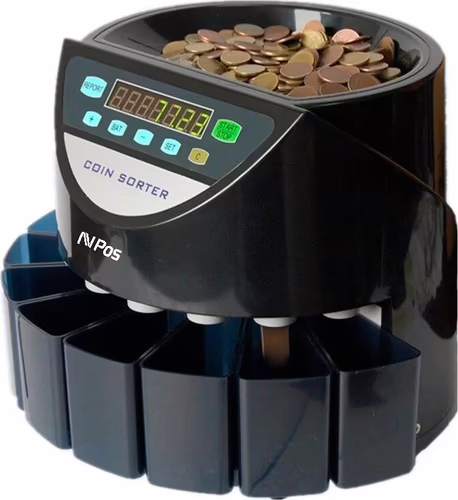 CONTADOR/CLASIFICADOR DE MONEDAS AVPOS CCM6 3YR | AVP-CCM6 | 7427250946675 imagen 2