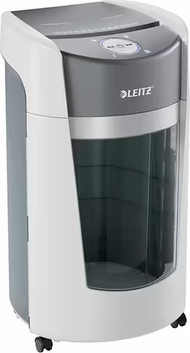DESTRUCTORA LEITZ IQ OPTIMAX OFFICE P5 AUTOMATICA 35L WHITE | 8360-00-00 | 4002432137626 imagen 3