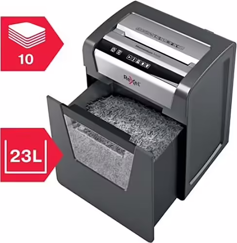 DESTRUCTORA REXEL MOMENTUM M510 MICROCORTE | 2104575EU | 5028252523448 imagen 9