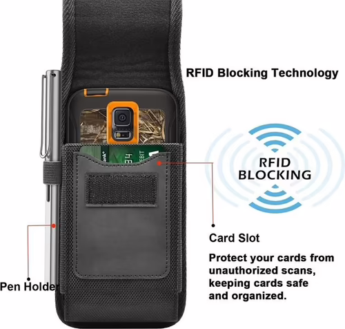 FUNDA AVPOS CON CLIP DE CINTURON PDA/SMARTPHONE HASTA 6.8? | AVP-PDA-COVER imagen 2