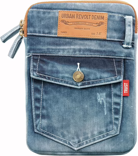 FUNDA TRUST TABLET 7-8 JEANS | 19664 imagen 2