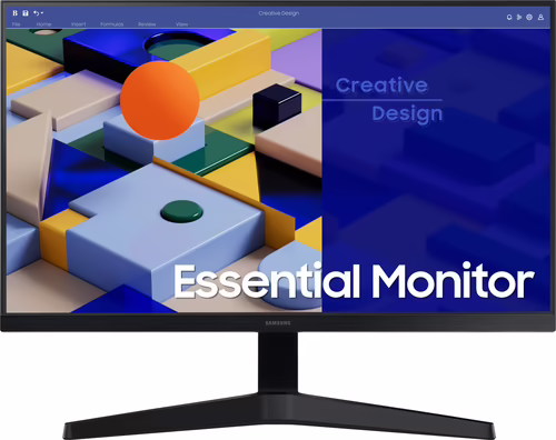 Samsung monitor 24` ls24c310eauxen fhd 1920x1080 a 75hz full hd ips 5ms 250cd/m2 imagen 2