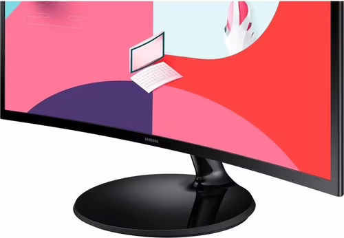 SAMSUNG MONITOR CURVO ESSENTIAL S3 S24C364EAU  24/ FULL HD/ NEGRO VGA / HDMI | LS24C364EAUXEN | 8806094769357 imagen 4