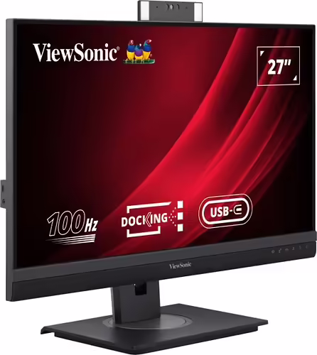 MONITOR VIEWSONIC 27 IPS 100HZ 2K QHD MULT ERGO WEBCAM HDMI DP USB-C/PD 5Y | VG2757V-2K | 766907024357 imagen 2