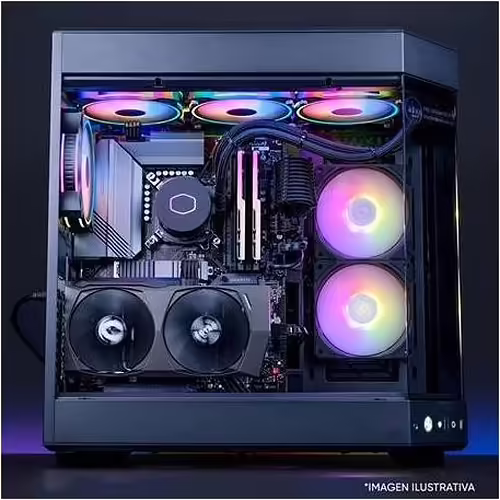 ORDENADOR GAMING HYPE PRO RGB I7 14700K/64 DDR5/2TB NVME/REF.LIQ/1000W/W11PRO BL | HYPE-I714PROBKS imagen 3