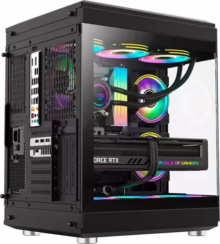 ORDENADOR GAMING HYPE RGB I7 14700K/32 DDR5/2TB NVME/REF.LIQ/850W BLACK | HYPE-I7BK imagen 5