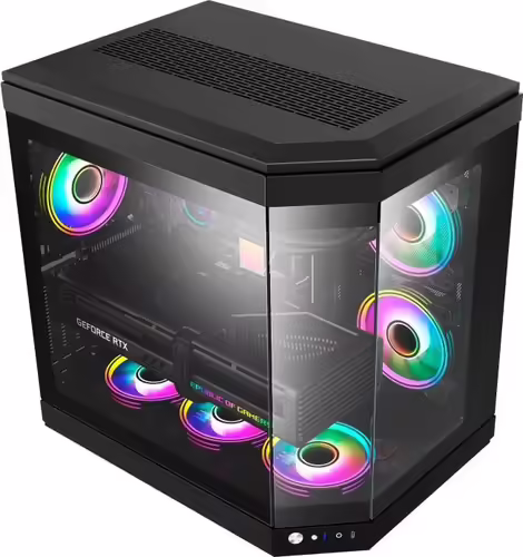 ORDENADOR GAMING HYPE RGB I7 14700K/32 DDR5/2TB NVME/REF.LIQ/850W BLACK | HYPE-I7BK imagen 6