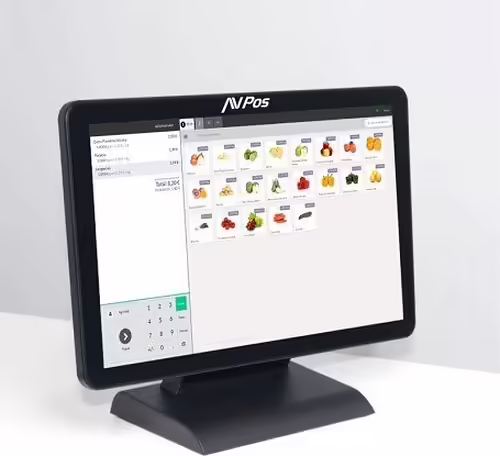 PACK TPV AVPOS K2000 15 I3/8GB/128GB/WIFI/BLUETOOTH/LAN 1000/W11P + TC15 USB | PACK2000U imagen 2