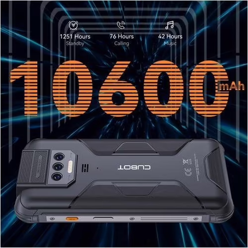 COMANDERO PDA SMARTPHONE CUBOT KING KONG 8 6.52 6G/256G/4G/NFC/IP69K/RUG R | 6924136719640 imagen 2