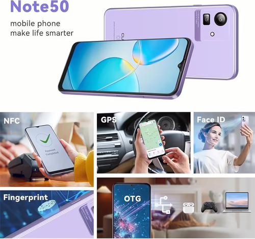 SMARTPHONE CUBOT NOTE 50 6.56 90HZ 8GB/256GB/NFC/4G 50MPX 5200MAH GREEN | 6924136719398 imagen 9
