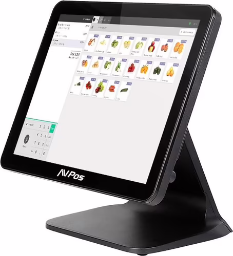TPV AVPOS K4000 SLIM 15 TACTIL J4125/4GB/SSD128GB/2?PAN/W11P 3YR GARANTIA | AVP-K4000B-4128-PS imagen 2