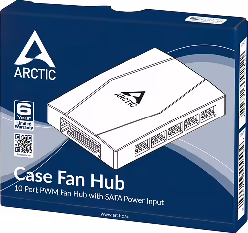 ARCTIC HUB PARA VENTILADORES CASE FAN HUB / 10 PUERTOS PWM | ACFAN00175A | 4895213702522 imagen 8