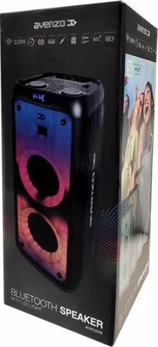 AVENZO ALTAVOZ BLUETOOTH CON LUCES LED (AV-SP3203B) NEGRO | 8436545616147 imagen 8