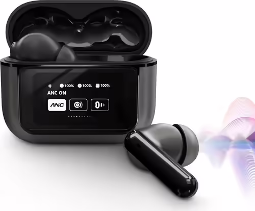 ENERGY SISTEM AURICULARES BLUETOOTH DISPLAY ANC ICON SERIES/ CON ESTUCHE DE CARG | 459179 | 8432426459179 imagen 3