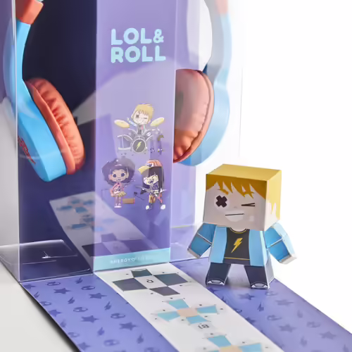 ENERGY SISTEM AURICULARES LOl&ROLL POP KIDS AZUL SUPRAURAL/DIADEMA/JACK3.5/LIMI | 451166 | 8432426451166 imagen 8