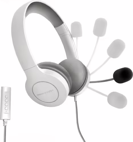 ENERGY SISTEM AURICULARES OFFICE 3 BLANCO SUPRAURAL/40MM/JACK 3.5/ANTIPOP/20HZ/3 | 452156 | 8432426452156 imagen 4