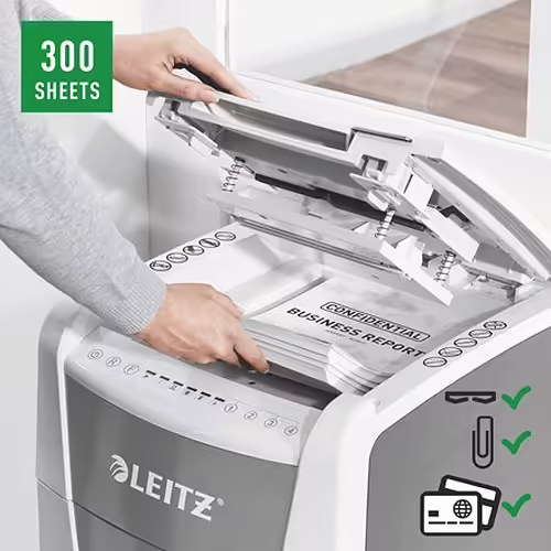 LEITZ DESTRUCTORA IQ 300 AUTOFEED P4 CORTE PARTICULAS | 80150000 | 4002432124121 imagen 7