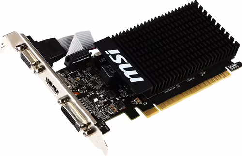 MSI TARJETA GRAFICA GT 710 2GB GDDR3 LP | 912-V809-3814 | 4719072448233 imagen 2