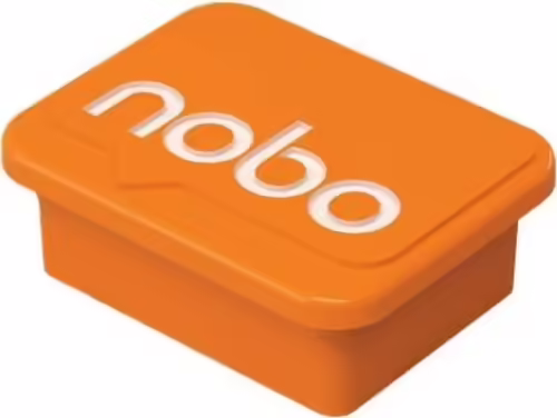 NOBO IMANES COLOR NARANJA DE 18 X 22 MM | 1905327 | 5028252526135 imagen 3
