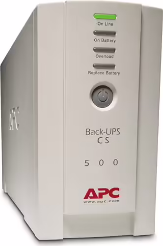 Apc UPS Back CS500 500VA 300W 230V Line Interactive Formato torre 2xIEC 320 C13 | BK500EI | 0731304016359 imagen 2
