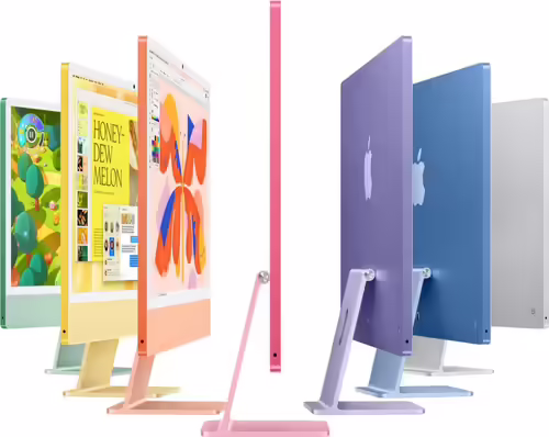 Apple imac 24` retina 4.5k chip m4 con cpu de 10 nucleos 16gb de memoria unifica | MWUV3Y/A imagen 4