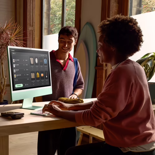 Apple iMac 24` Retina 4.5K Chip M4 con CPU de 8 nucleos 16GB de memoria unificad | MWUG3Y/A imagen 5