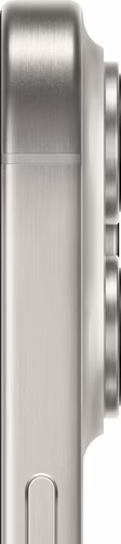 Apple Iphone 15 Pro 128GB White Titanium (MTUW3QL/A) | 195949018688 imagen 3