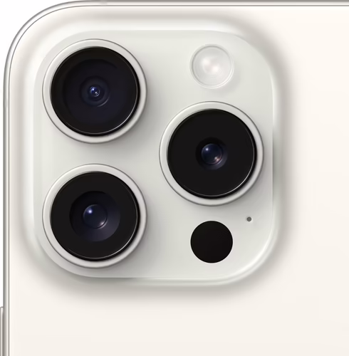 Apple Iphone 15 Pro 128GB White Titanium (MTUW3QL/A) | 195949018688 imagen 4