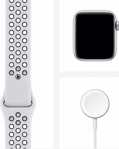 Apple watch nike series 6 gps + cellular caja aluminio plata 40mm correa deporti | M07C3TY/A | 0190199837751 imagen 2