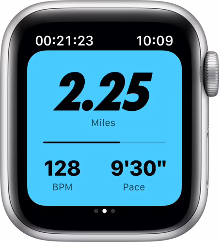 Apple watch nike series 6 gps + cellular caja aluminio plata 40mm correa deporti | M07C3TY/A | 0190199837751 imagen 6