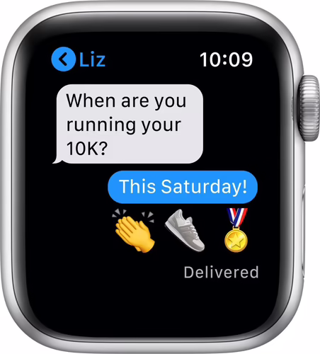 Apple watch nike series 6 gps + cellular caja aluminio plata 40mm correa deporti | M07C3TY/A | 0190199837751 imagen 7