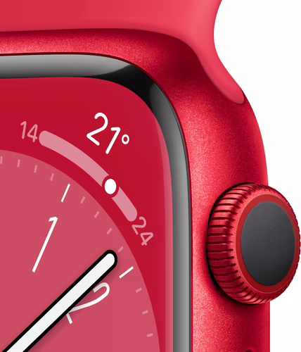 Apple Watch Series 8 OLED 45 mm 4G Rojo GPS (satélite) | MNKA3TY/A | 0194253181705 imagen 3