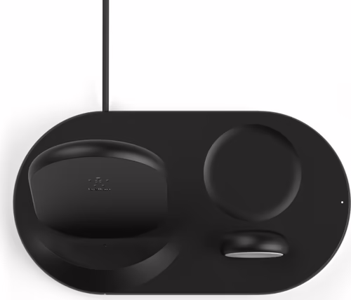 Belkin Cargador inalambrico Qi 7.5W 3 en 1 para Iphone Apple Watch y Airpods Neg | WIZ001VFBK | 0745883795772 imagen 4
