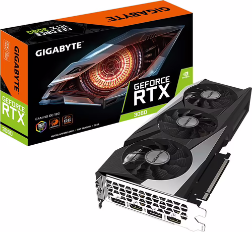 Gigabyte tarjeta grafica geforce rtx3060 oc 12gb gddr6 192bit resolucion 7680x43 | 9VN3060GO-00-20 imagen 8
