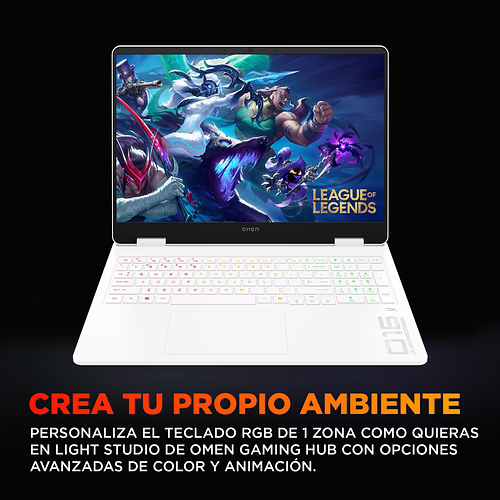 Hp portatil gaming omen 16-am0040ns intel core 7-240h hasta 5.2ghz 32gb ddr5 560 | BP4F1EA imagen 9