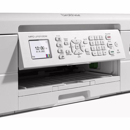 Multif BROTHER A4 Color ADF WiFi Blanca (MFC-J1010DW) | 4977766813440 imagen 4