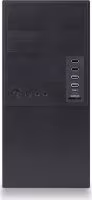 Imagen de Caja UNYKA Caviar 6K Pro USB mATX Negra (52090)