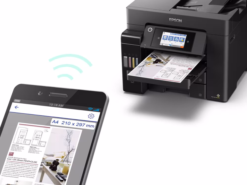 Imagen de Multifunción Epson EcoTank ET-5850 Color A4 C11CJ29401