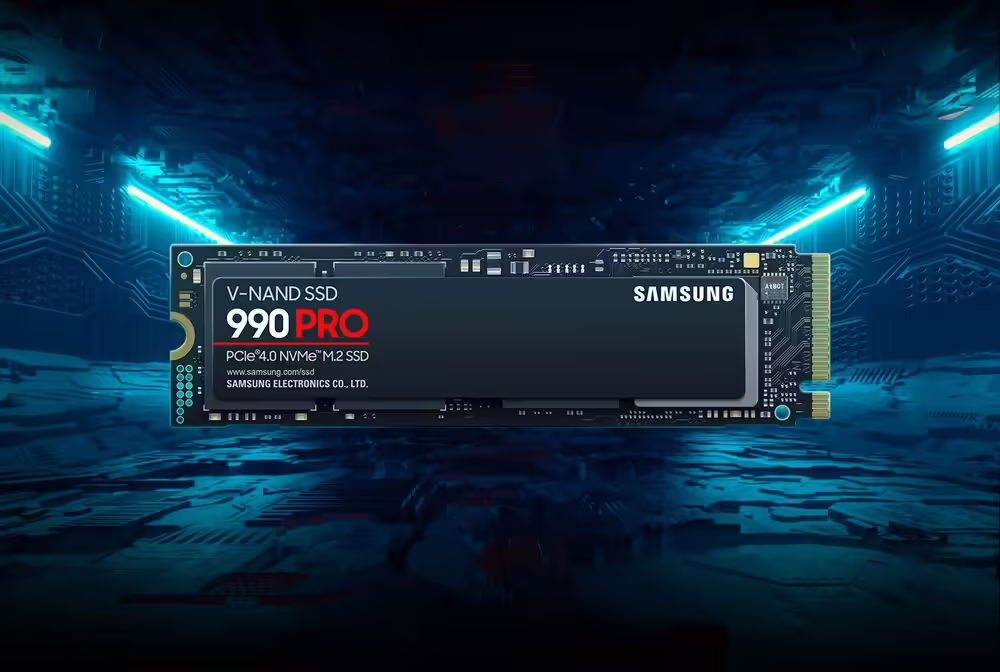 Imagen de Samsung 990 PRO M.2 1000 GB PCI Express 4.0 V-NAND MLC NVMe
