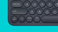 Imagen de Teclado LOGITECH K380 Bluetooth Ruso Negro (920-007584)