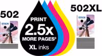 Imagen de Epson Multipack 502XL Pack Cartucho de Tinta Color