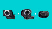 Imagen de WebCam LOGITECH C615 FHD 8Mp USB 2.0 Negro (960-001056)