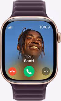 Imagen de Apple Watch Serie 10 GPS 46mm Rose Gold (MWWV3QL/A)