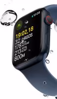Imagen de Apple Watch Series 7 GPS + Cellular 45MM Blue Aluminium (MKJT3TY/A)