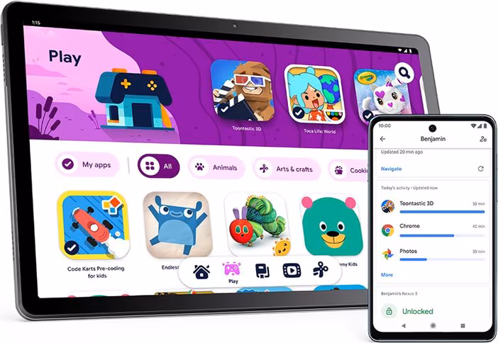 Imagen de Lenovo Tab M10 Plus 3ª Gen. Wifi 4GB 64GB Gris Storm (TB125FU)