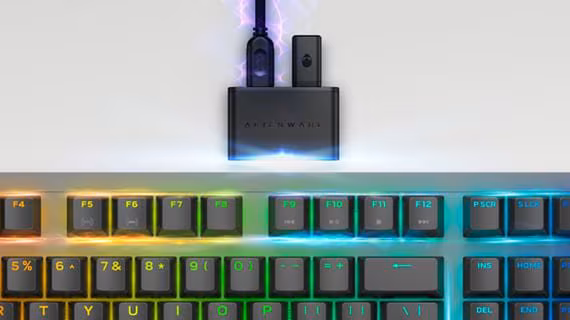Imagen de Alienware AW920K teclado RF inalámbrico Gris