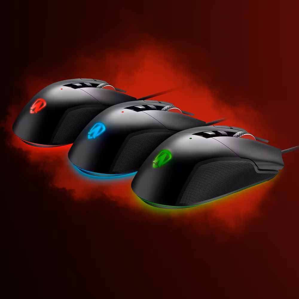 Imagen de AOC AGON AGM600 ratón Juego mano derecha USB tipo A Óptico 16000 DPI